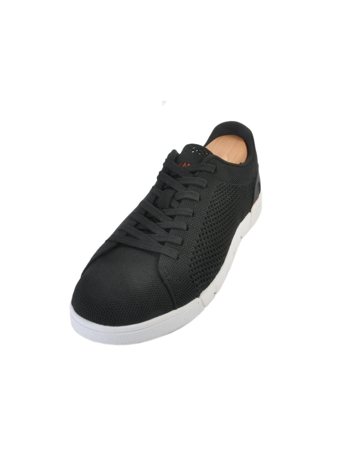 Swims Nwob Black Breeze Tennis Knit Sneakers 10 38321